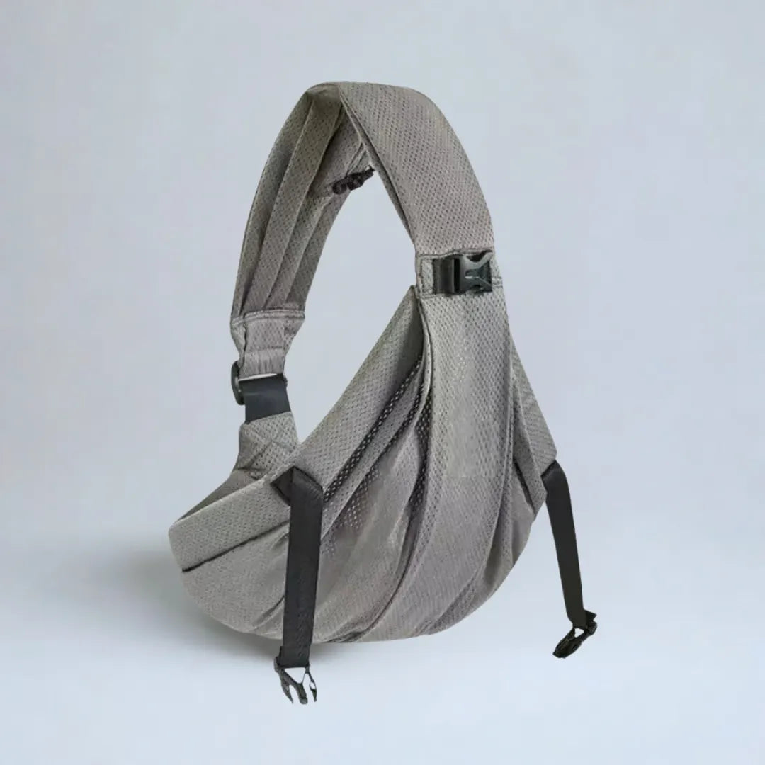 Porte-Bébé Bandoulière Mesh Respirant Ergonomique
