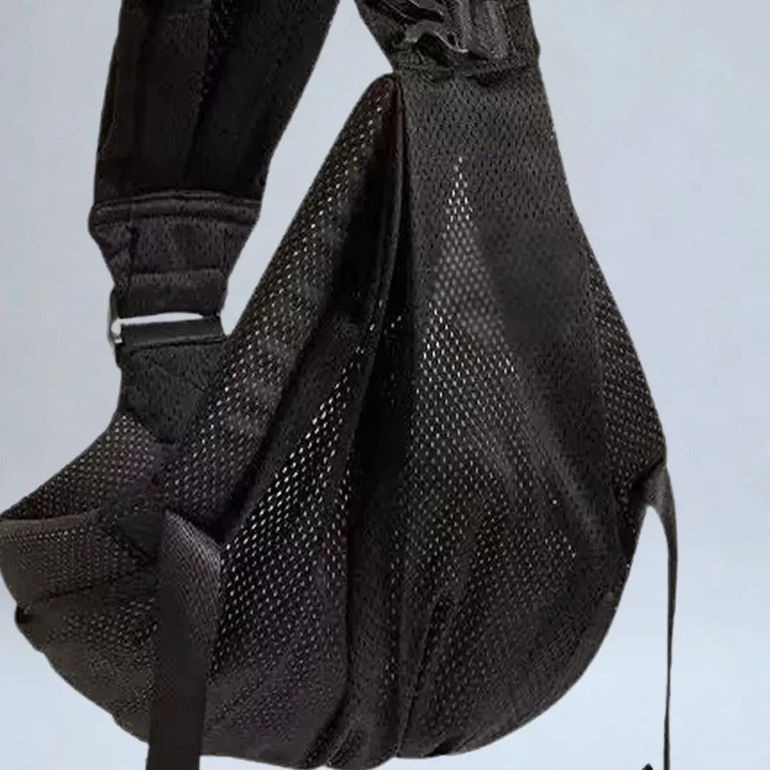 Porte-Bébé Bandoulière Mesh Respirant Ergonomique