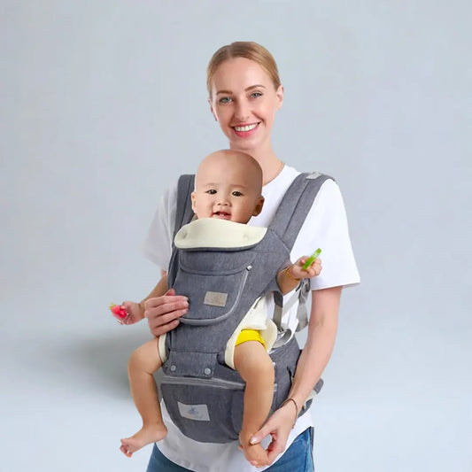 Porte-bébé 1 an 3 en 1– siège avant amovible et réglable