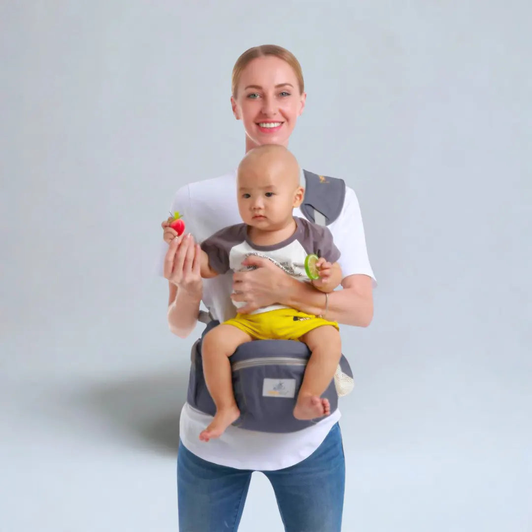 Porte-bébé ergonomique à siège de hanche - écharpe bébé kangourou