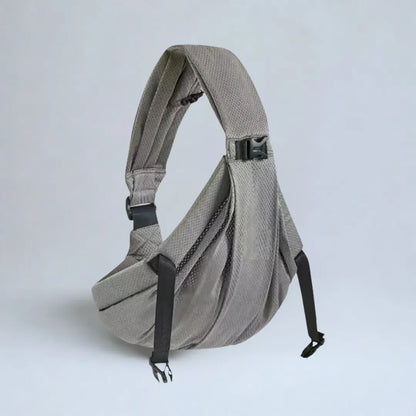 Porte-Bébé Bandoulière Mesh Respirant Ergonomique