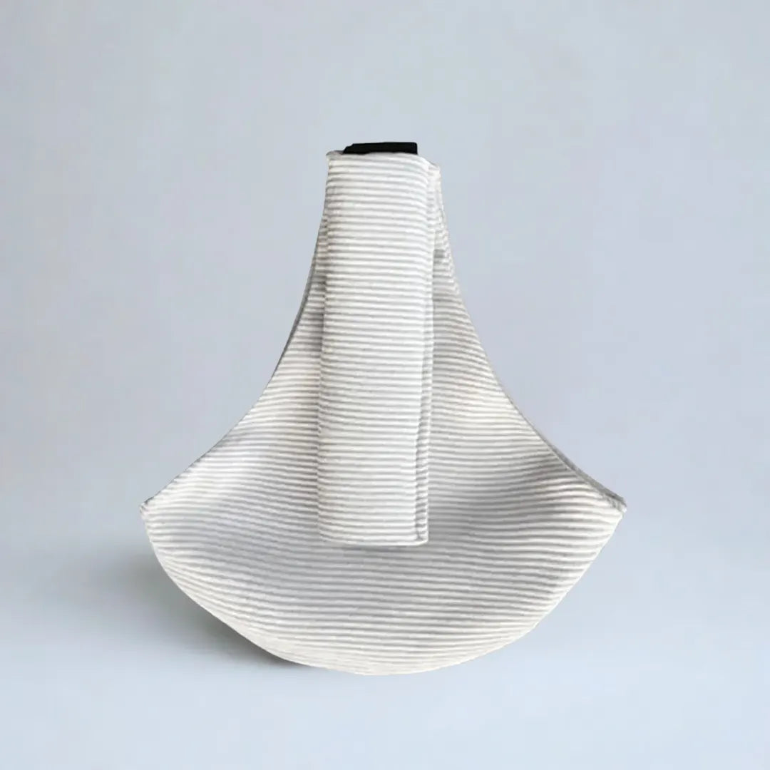 Porte-Bébé Gris Perle - Poche Latérale