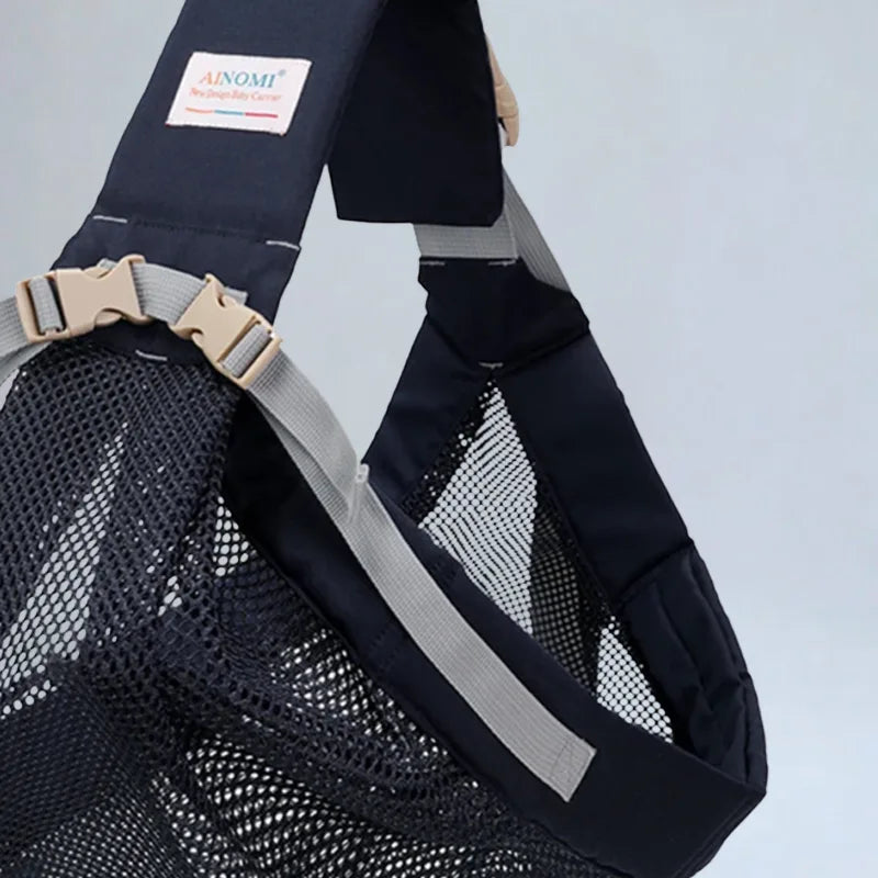 Porte-Bébé Ergonomique Ventral Tissu Mesh