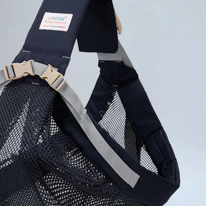 Porte-Bébé Ergonomique Ventral Tissu Mesh