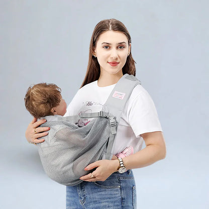 Porte-Bébé Ergonomique Ventral Tissu Mesh