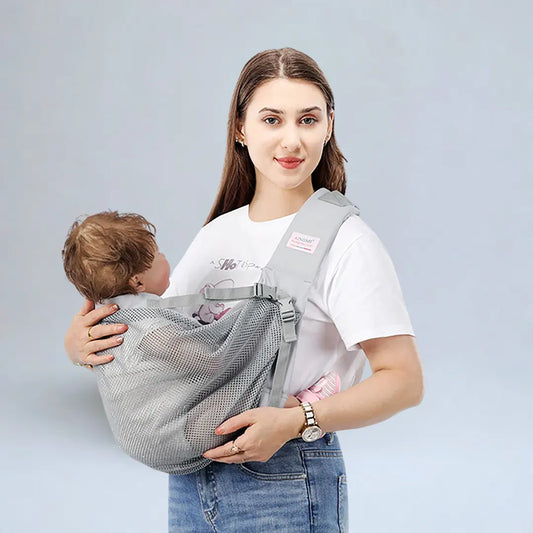 Porte-Bébé Ergonomique Ventral Tissu Mesh