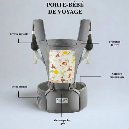 Porte-bébé idéal pour le voyage – siège de hanche ergonomique