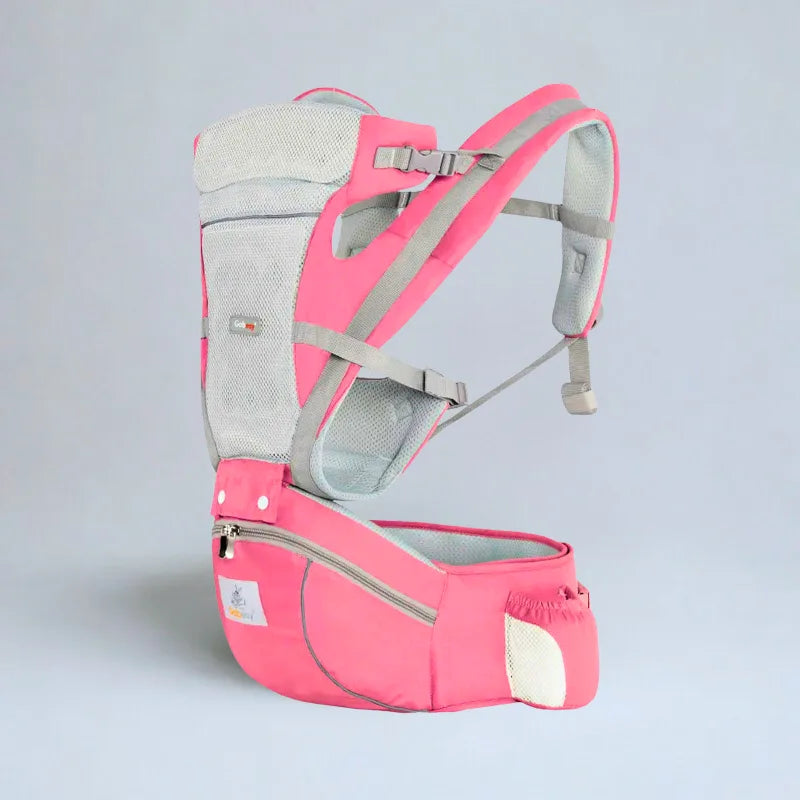 Porte-Bébé Hipseat Ergonomique Mesh Multipoches