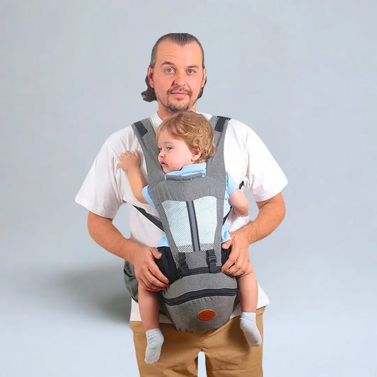 Porte-bébé face avant ou arrière – modulable, réglable et confortable