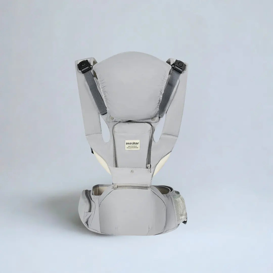 Porte-bébé face vers l'avant ou arrière – multifonctionnel et tabouret de taille respirant