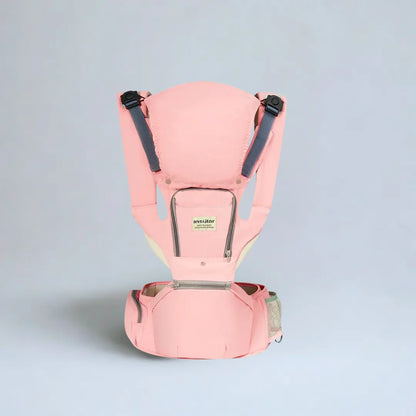 Porte-bébé face vers l'avant ou arrière – multifonctionnel et tabouret de taille respirant