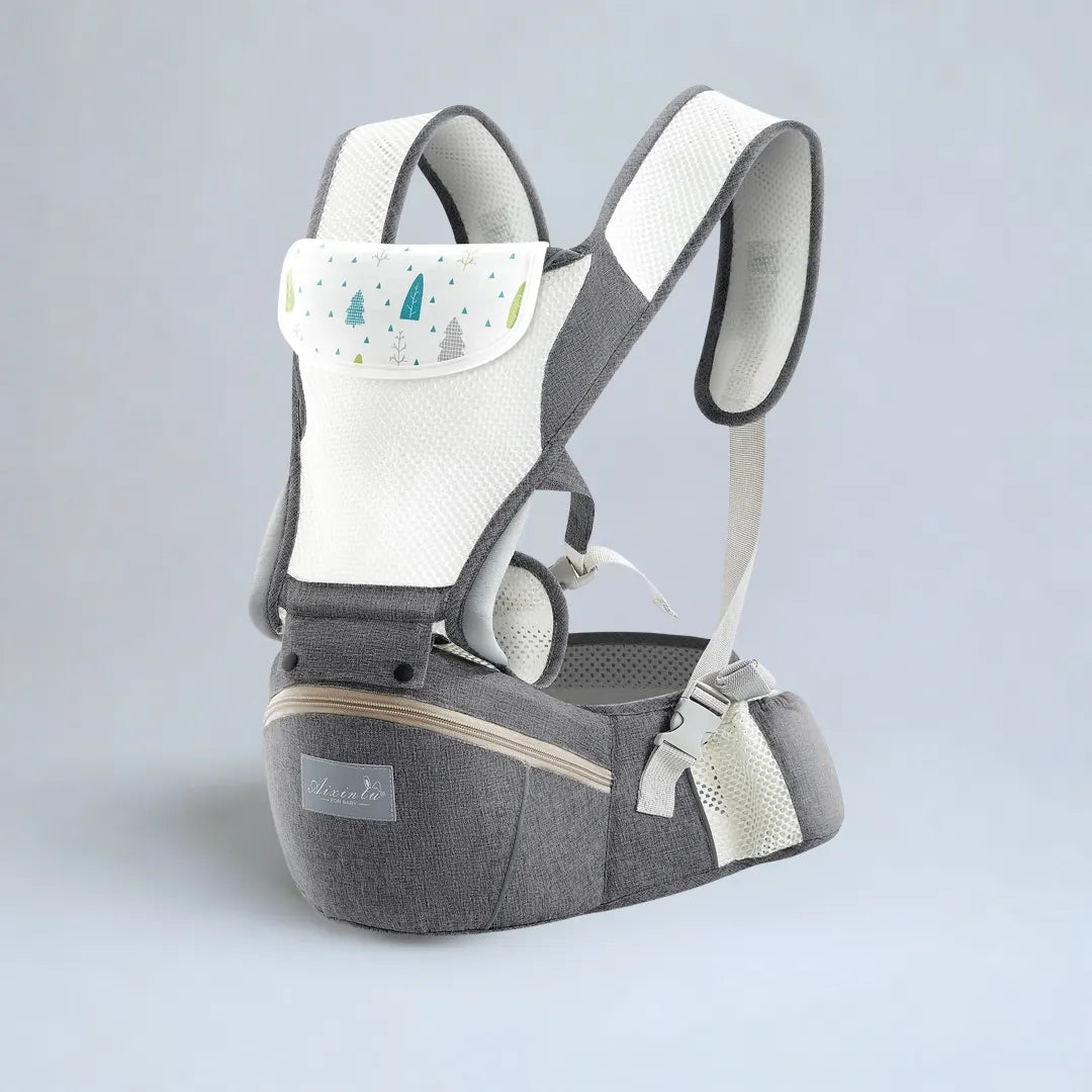 Porte-Bébé Ventral Ergonomique Mesh Respirant