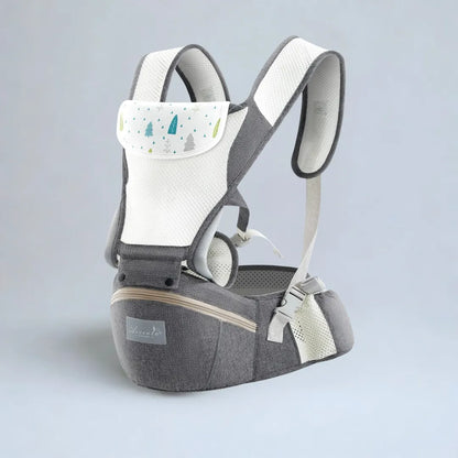 Porte-Bébé Ventral Ergonomique Mesh Respirant