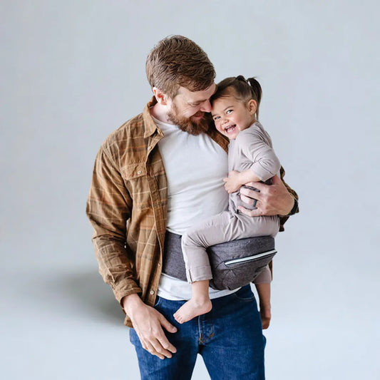 Porte-bébé pliable et modulable – léger, ceinture réglable