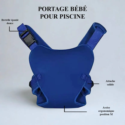 Porte-bébé pour piscine – usage quotidien, enveloppe de natation