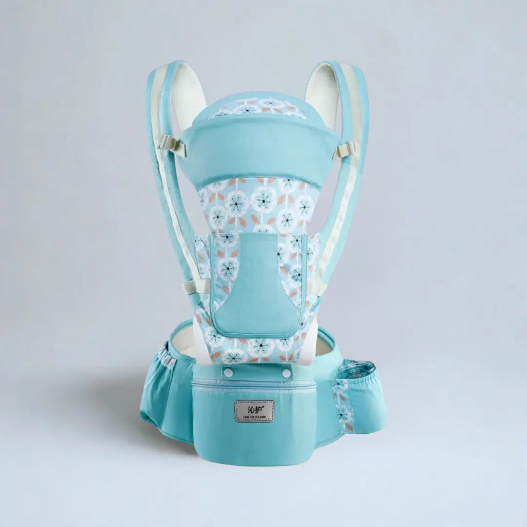 Porte-bébé sac à dos – avec siège de hanche et idéal en voyage