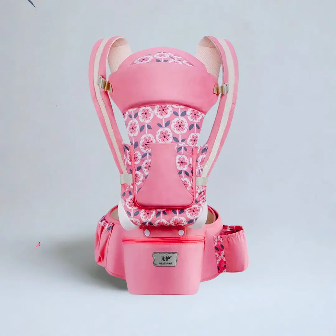 Porte-bébé sac à dos – avec siège de hanche et idéal en voyage