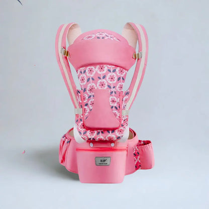 Porte-bébé sac à dos – avec siège de hanche et idéal en voyage