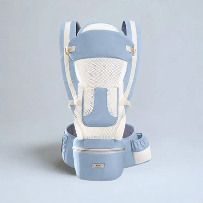 Porte-bébé sac à dos – avec siège de hanche et idéal en voyage