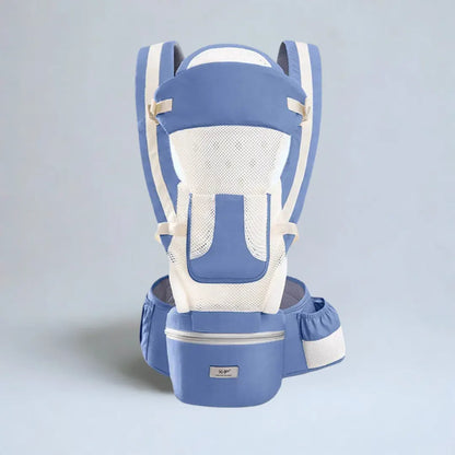 Porte-bébé sac à dos – avec siège de hanche et idéal en voyage