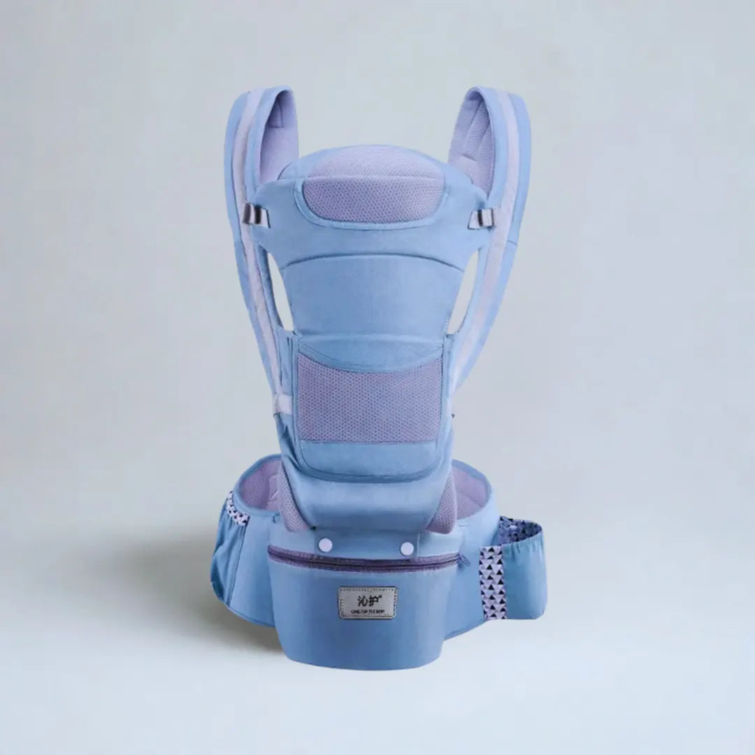 Porte-bébé sac à dos – avec siège de hanche et idéal en voyage