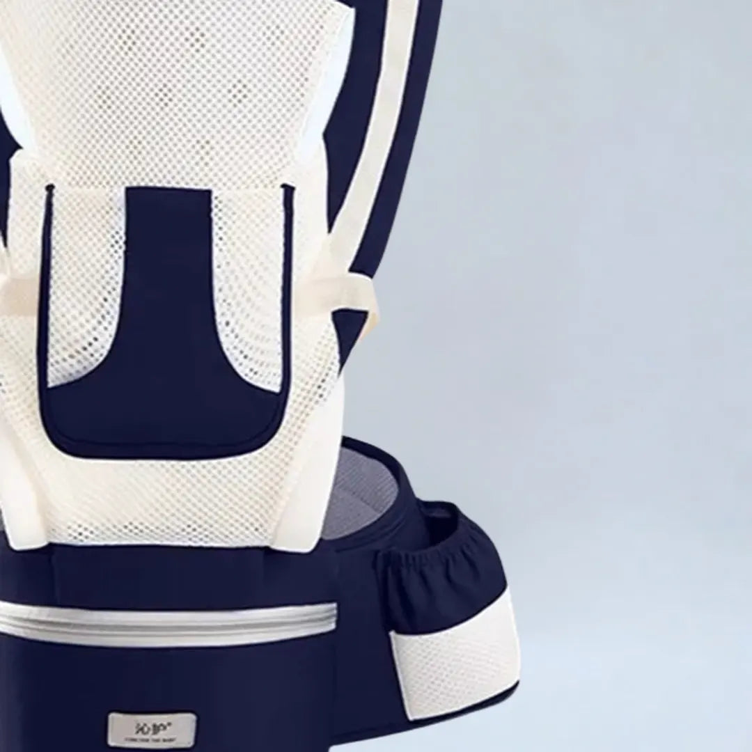 Porte-bébé sac à dos – avec siège de hanche et idéal en voyage