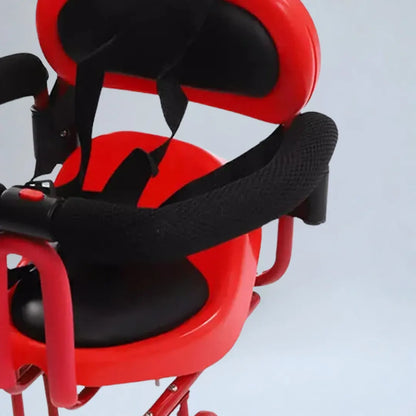Porte-bébé en siège vélo – ceinture réglable, coussin mousse